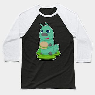Caterpillar Burger Baseball T-Shirt